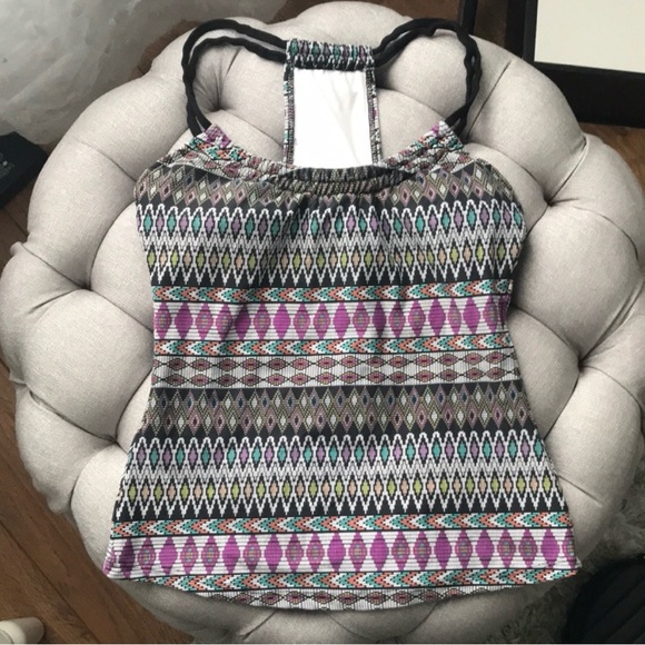 Athena Other - Athena Purple Tankini Swim Top